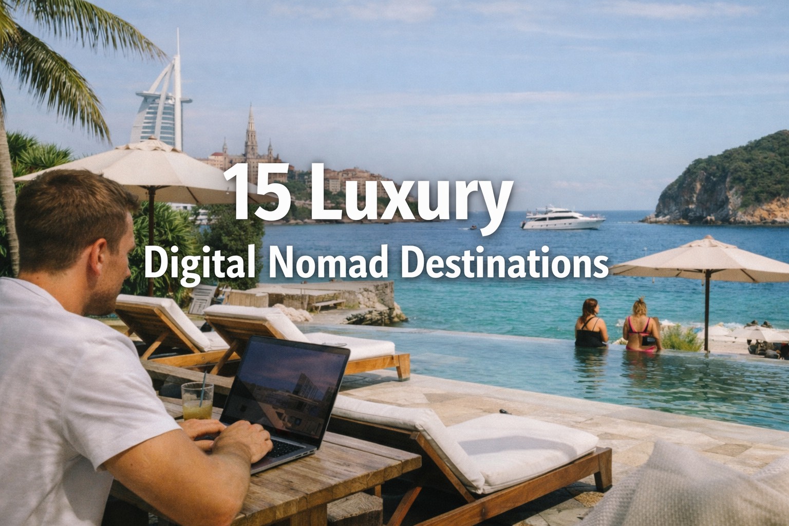 our review of 15 luxury digital nomad destinations - work hard, play harder