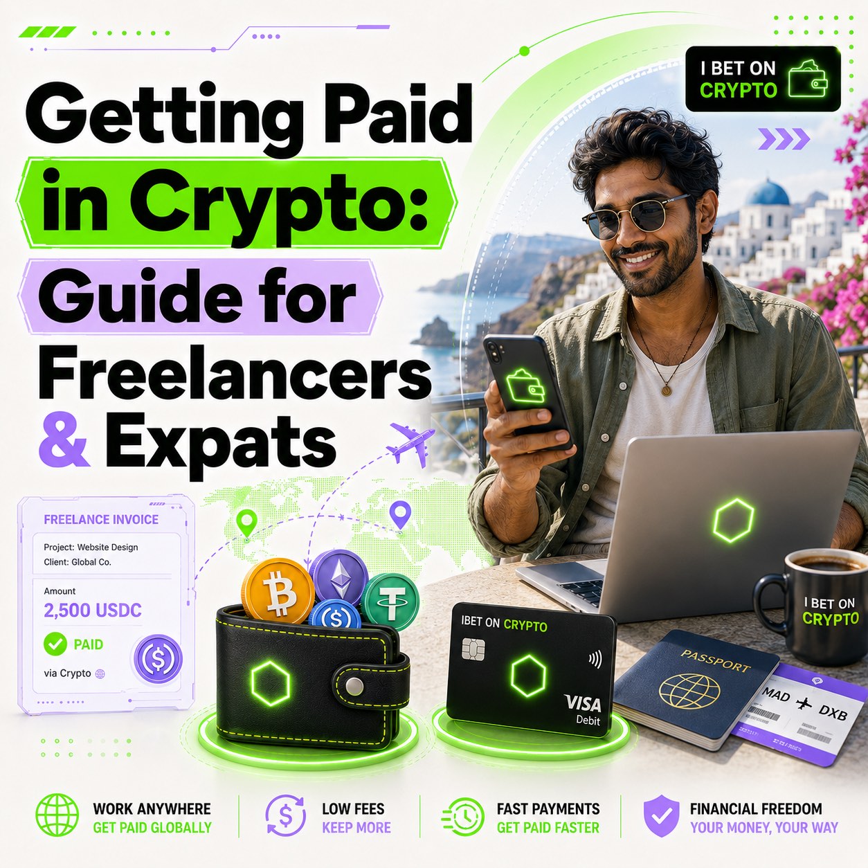 Getting Paid in Crypto: Guide for Freelancers & Expats