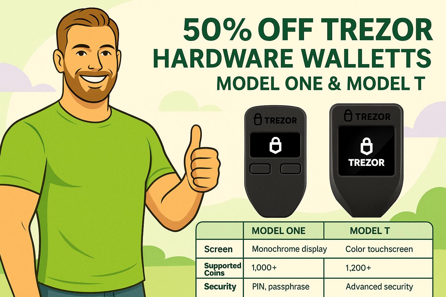 Trezor promotion