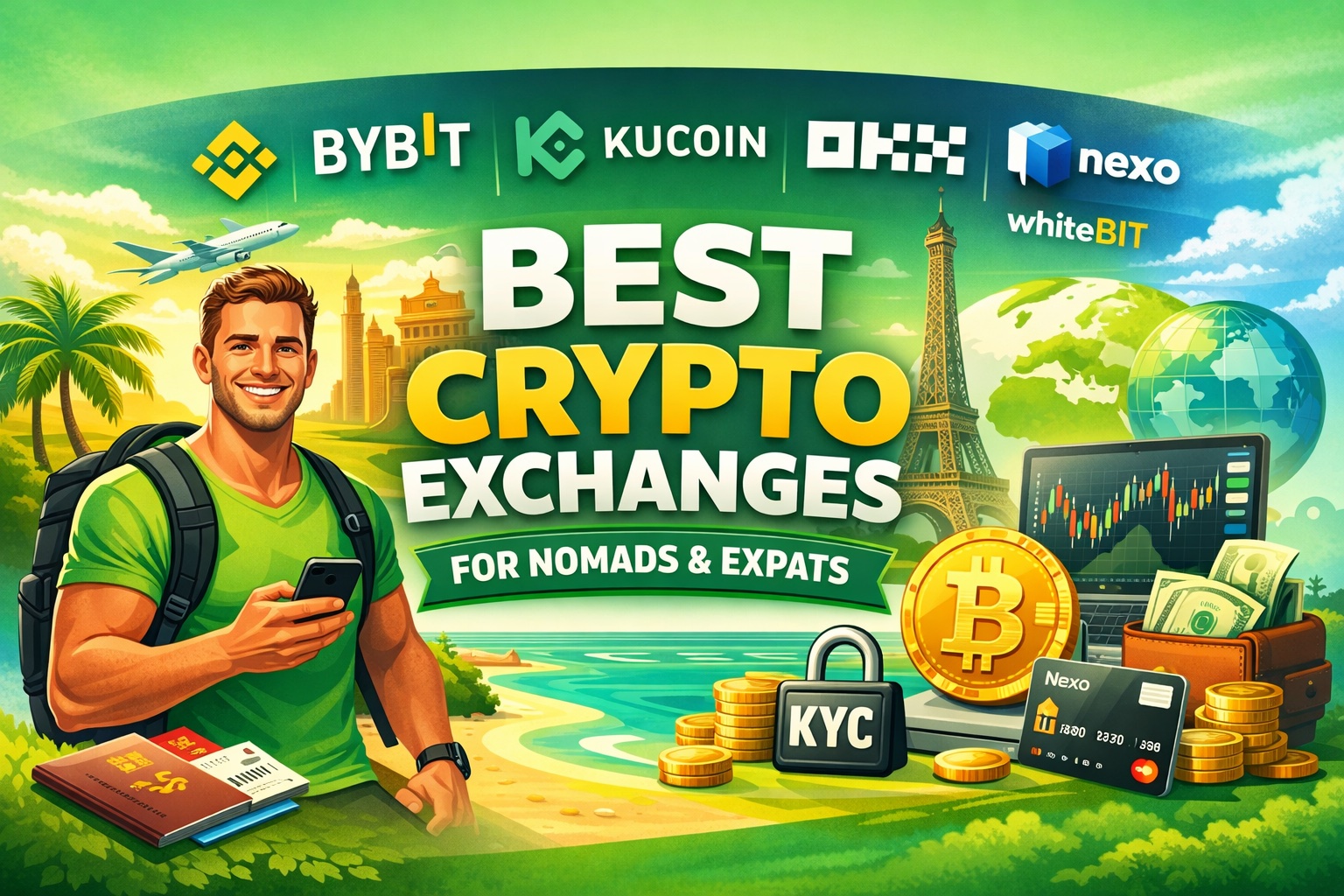 best crypto exchange for nomads and expats - our review
