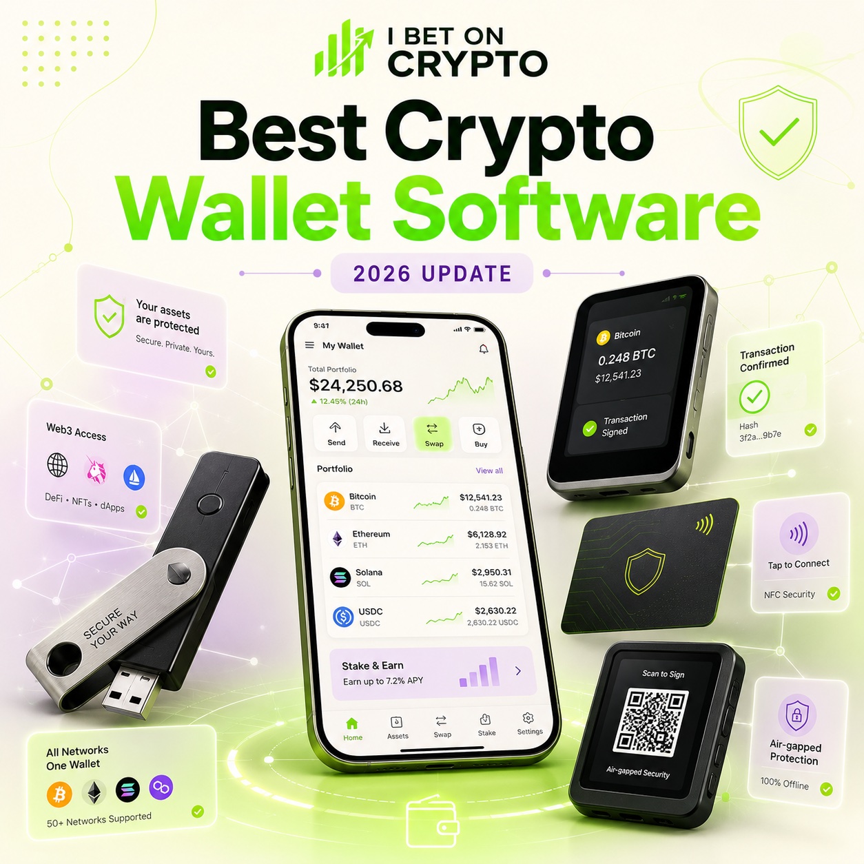 Best Crypto Wallet Software - our Editor's update 2026