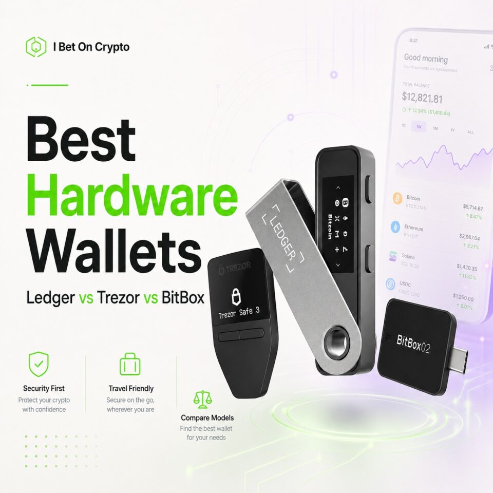 Review and comparison of Ledger, Trezor and BitBox hardware wallets