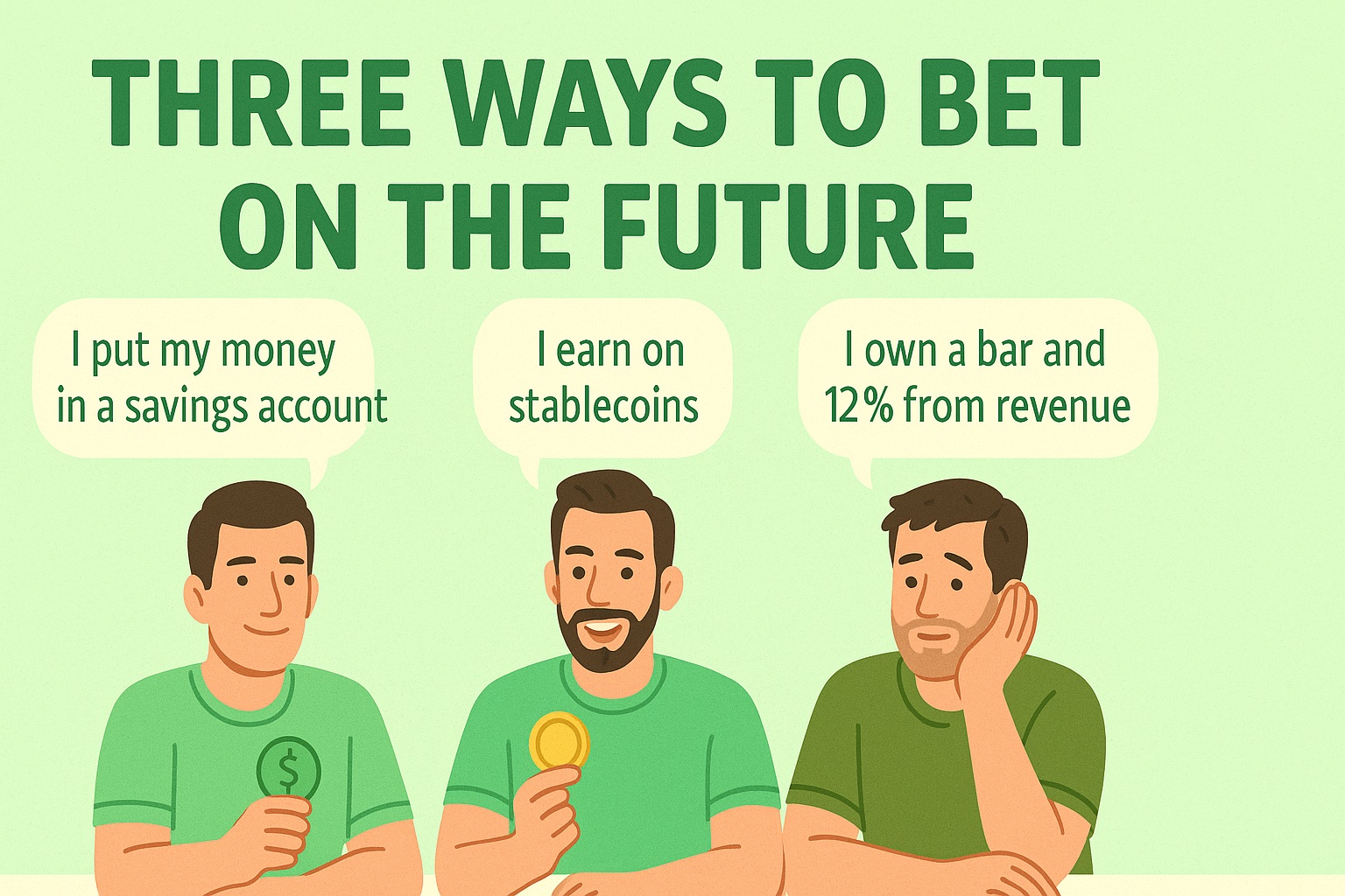how to bet on my future - interview