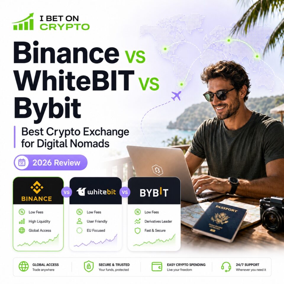 Binance vs WhiteBit vs Bybit - updated review 2026