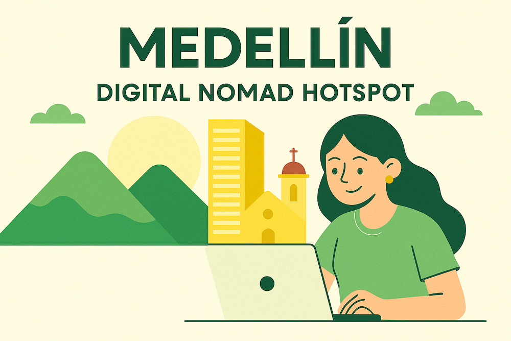 Medellin, Colombia - a crypto digital nomad hotspot
