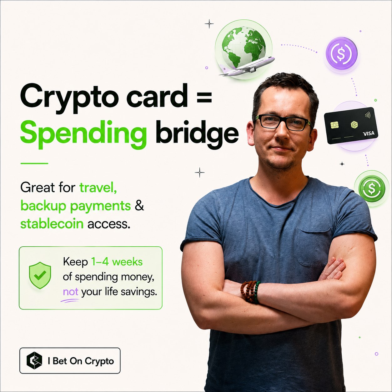 spending your money free with crypto cards
