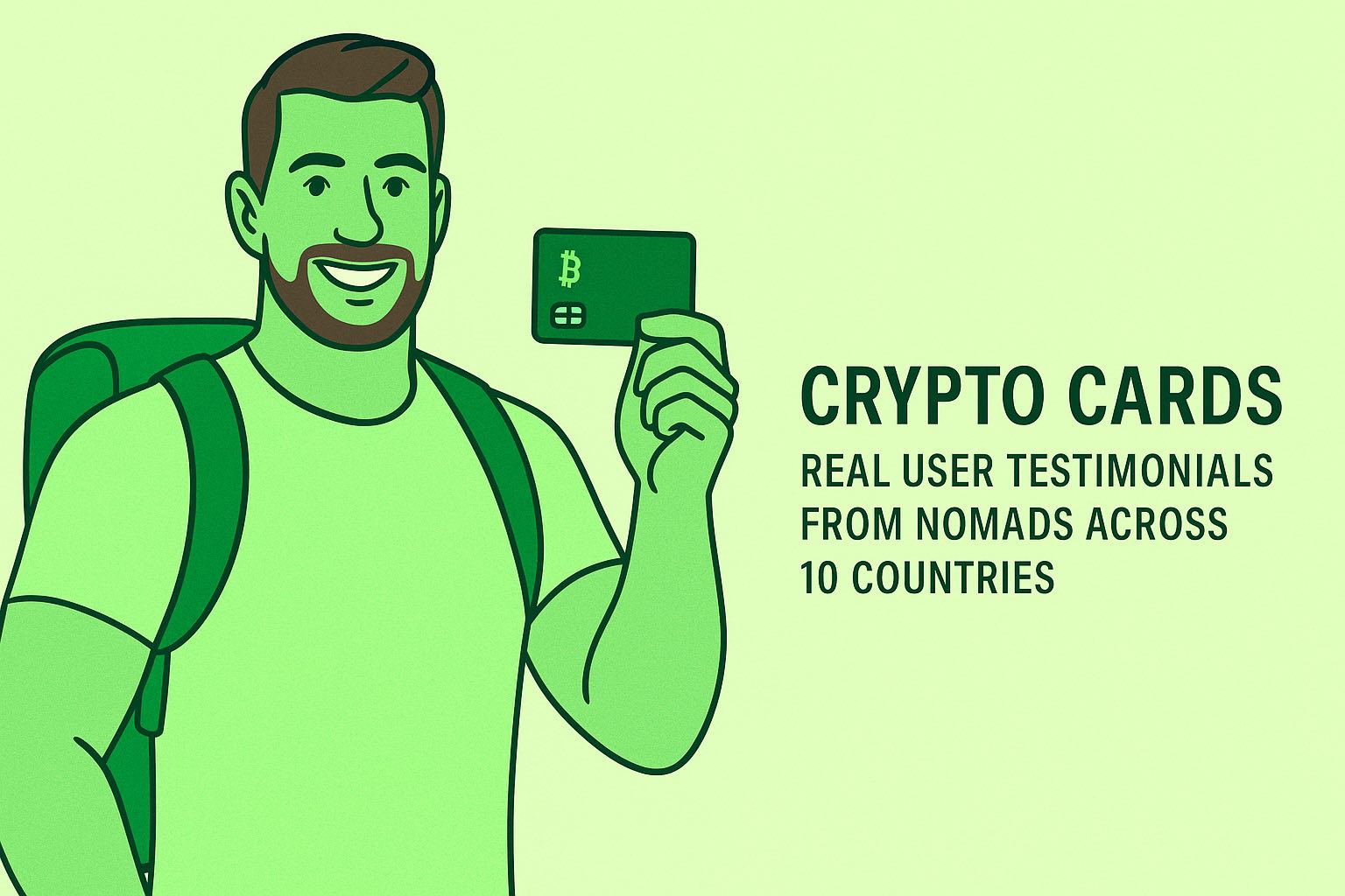 crypto cards review: testimonials by 10 digital nomads