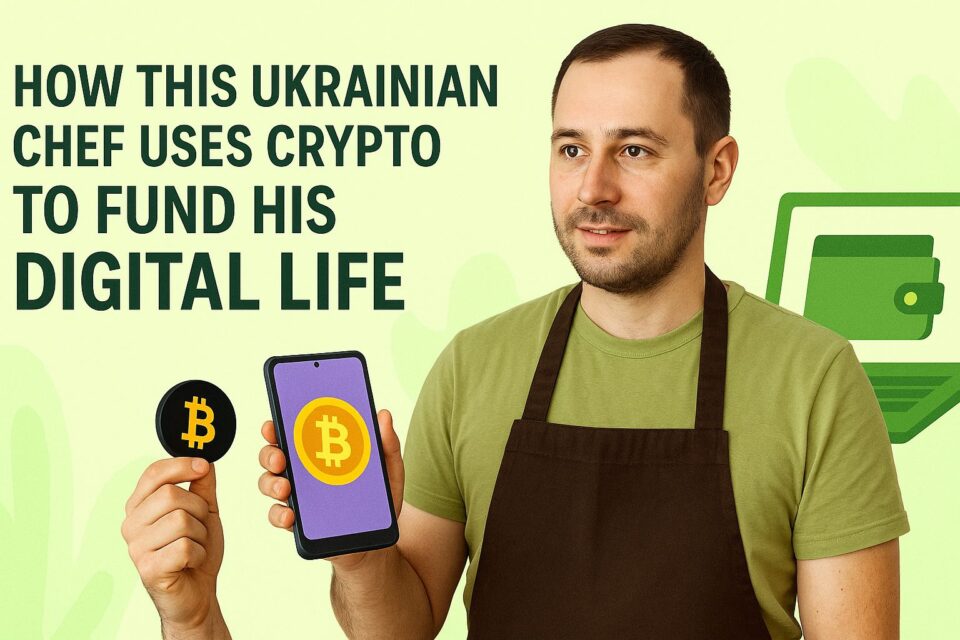 crypto life interview - Ukrainian chef and marketer