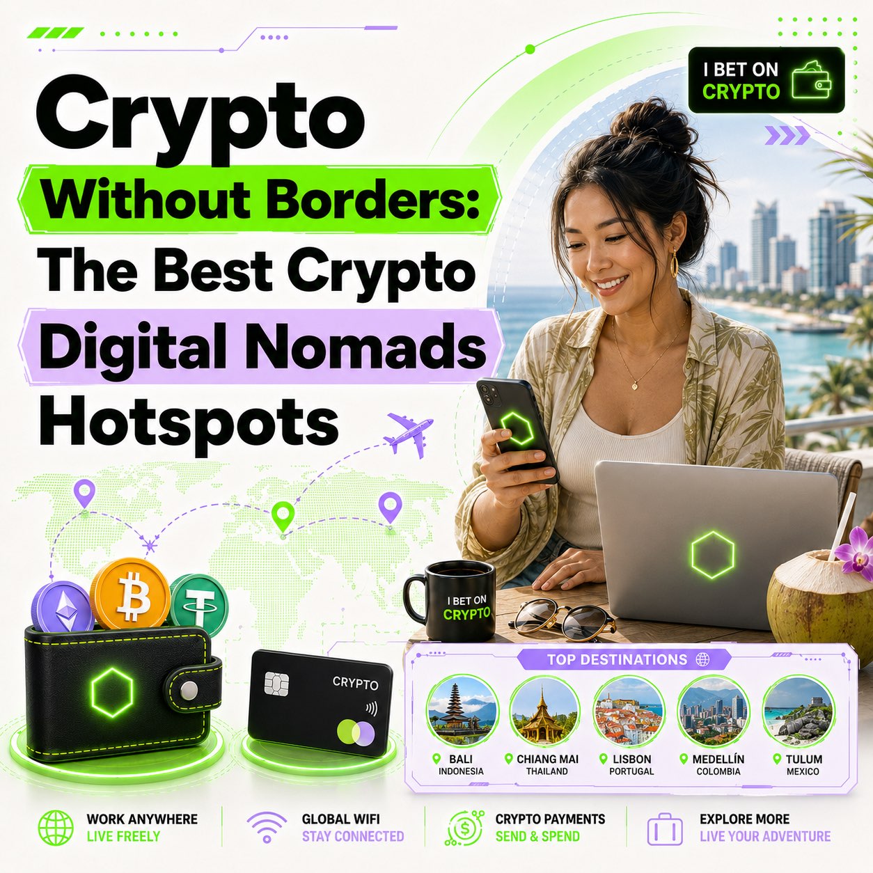 crypto without borders - the best crypto digital nomad hotspots