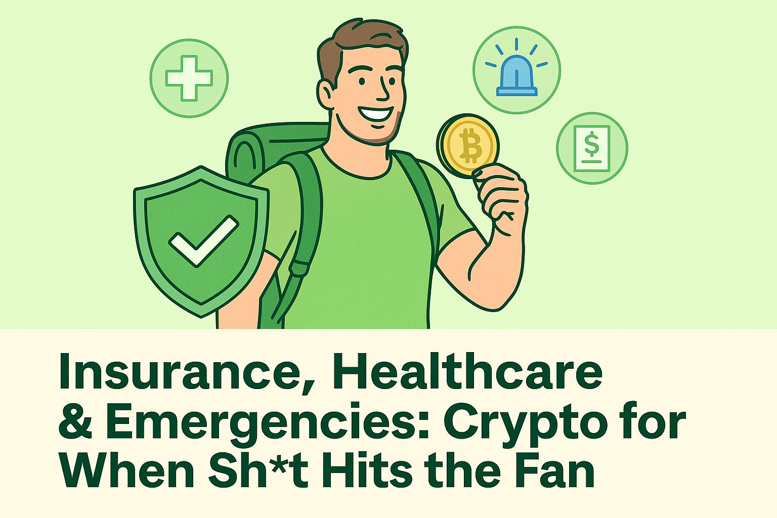 digital nomad emergencies - crypto solutions