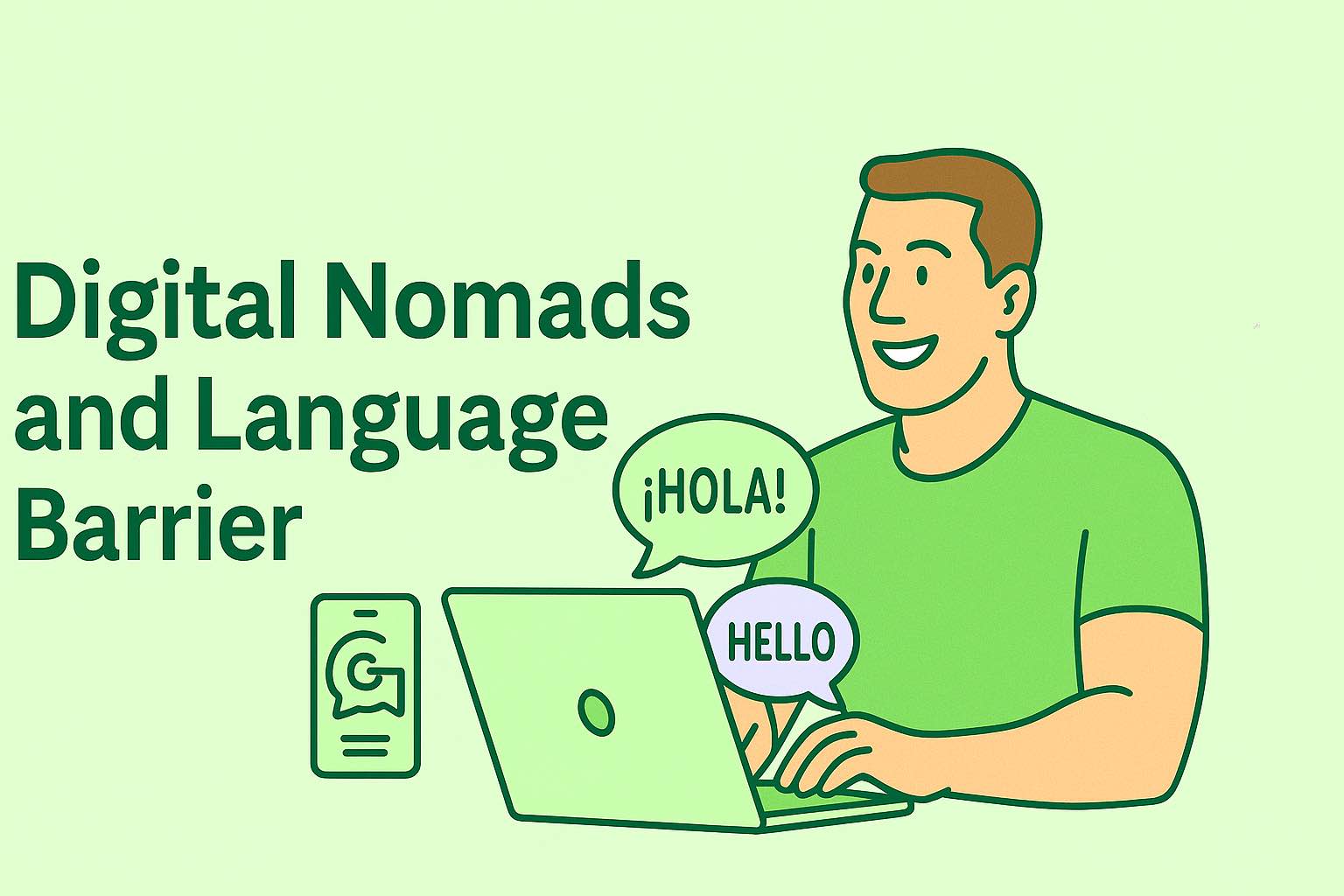 digital nomads - language barrier pain point