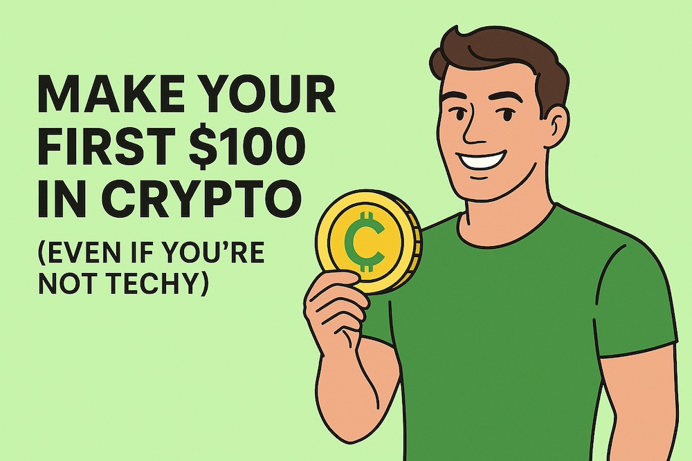 earn your first $100 in crypto - guide