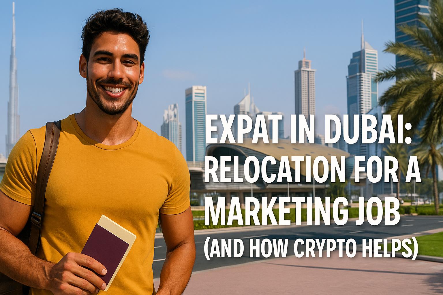 expat in Dubai - interview about a relocation for a marketing job