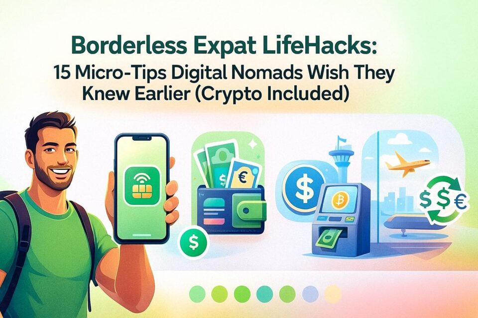 expat lifehacks - 15 tips for digital nomads