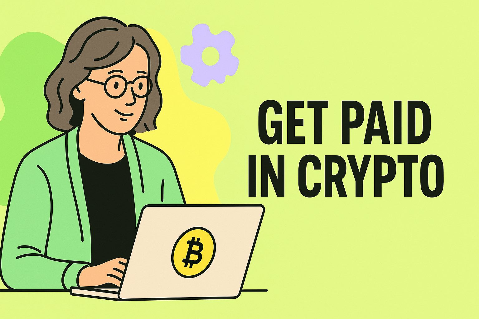 get paid in crypto - Darina's story