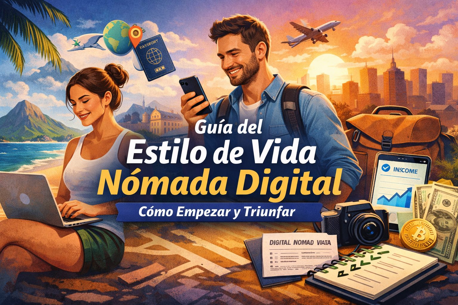 Guide del estilo de vida nomada digital - como empezar