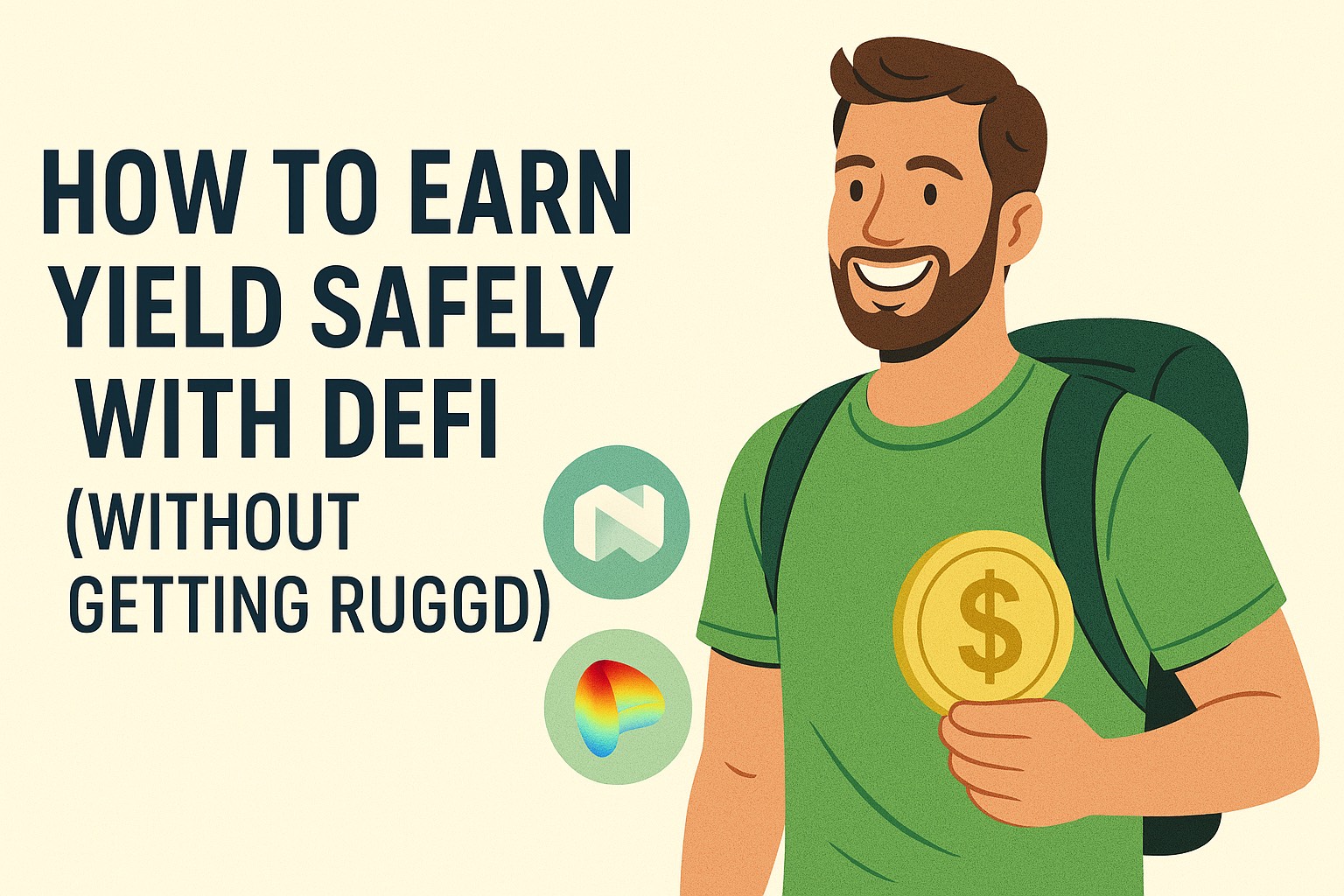 how to earn yield safely with DeFi