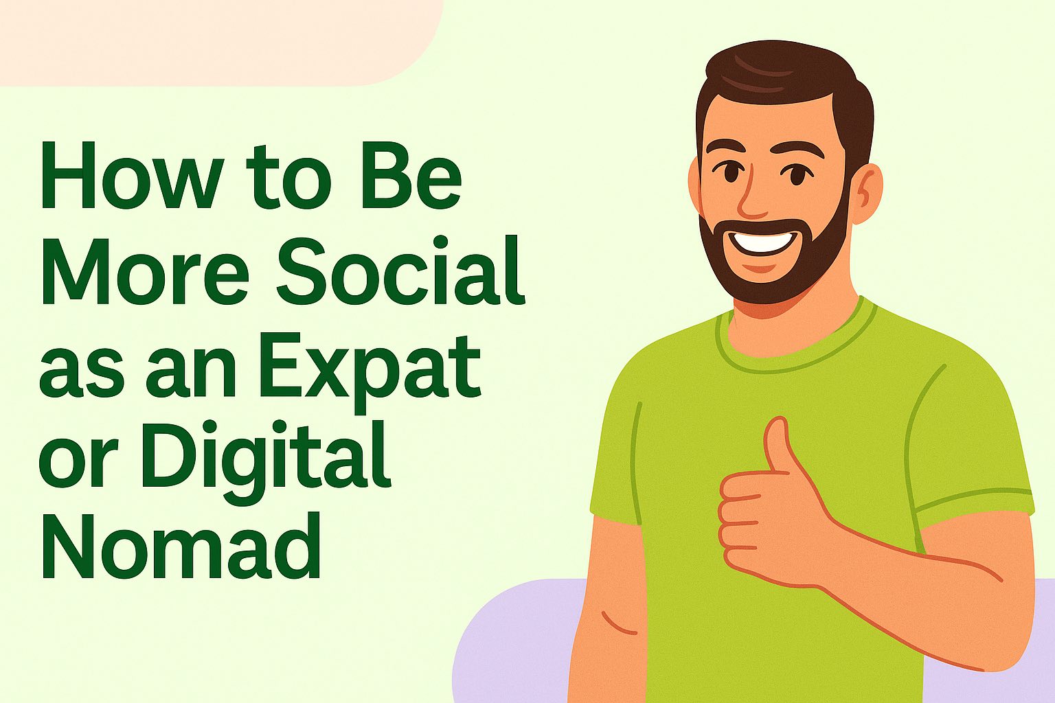 how to make friends and be more social as an expat