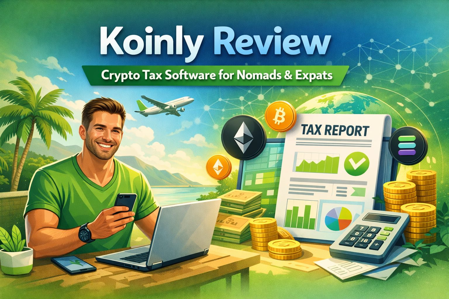 koinly review - crypto tax tool software