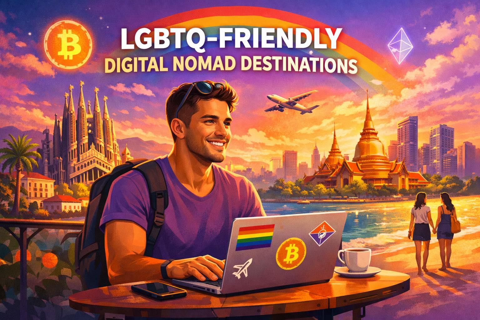 LGBTQ-friendly digital nomad destinations