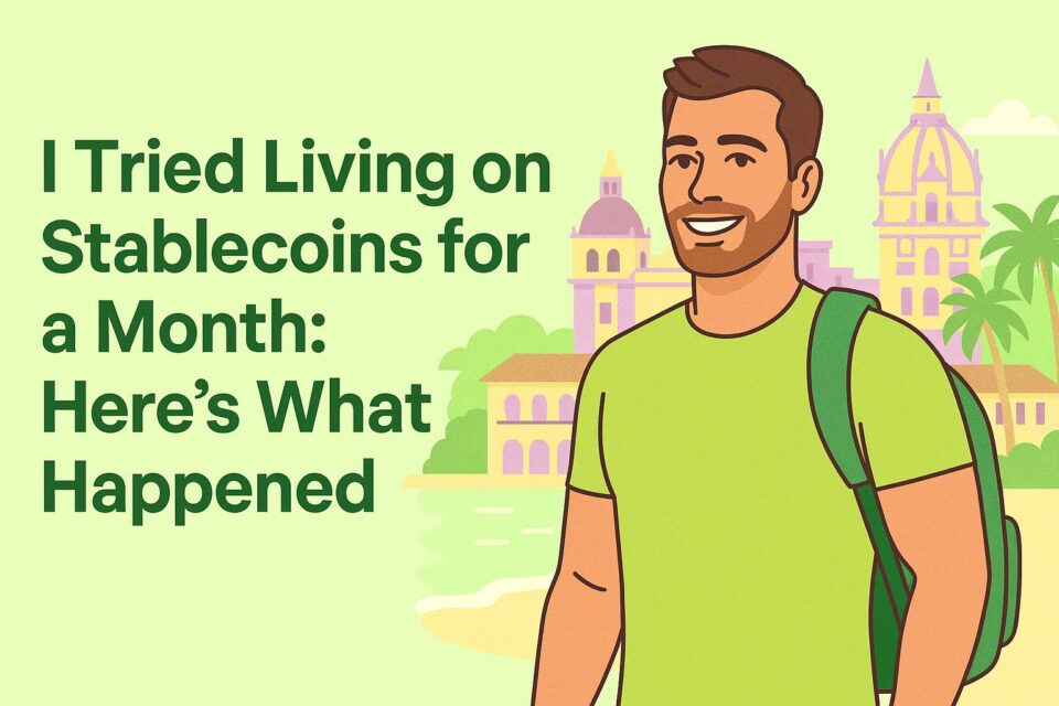 living on stablecoins in Colombia - interview