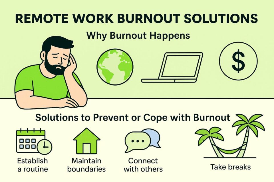 remote work burnout solutions