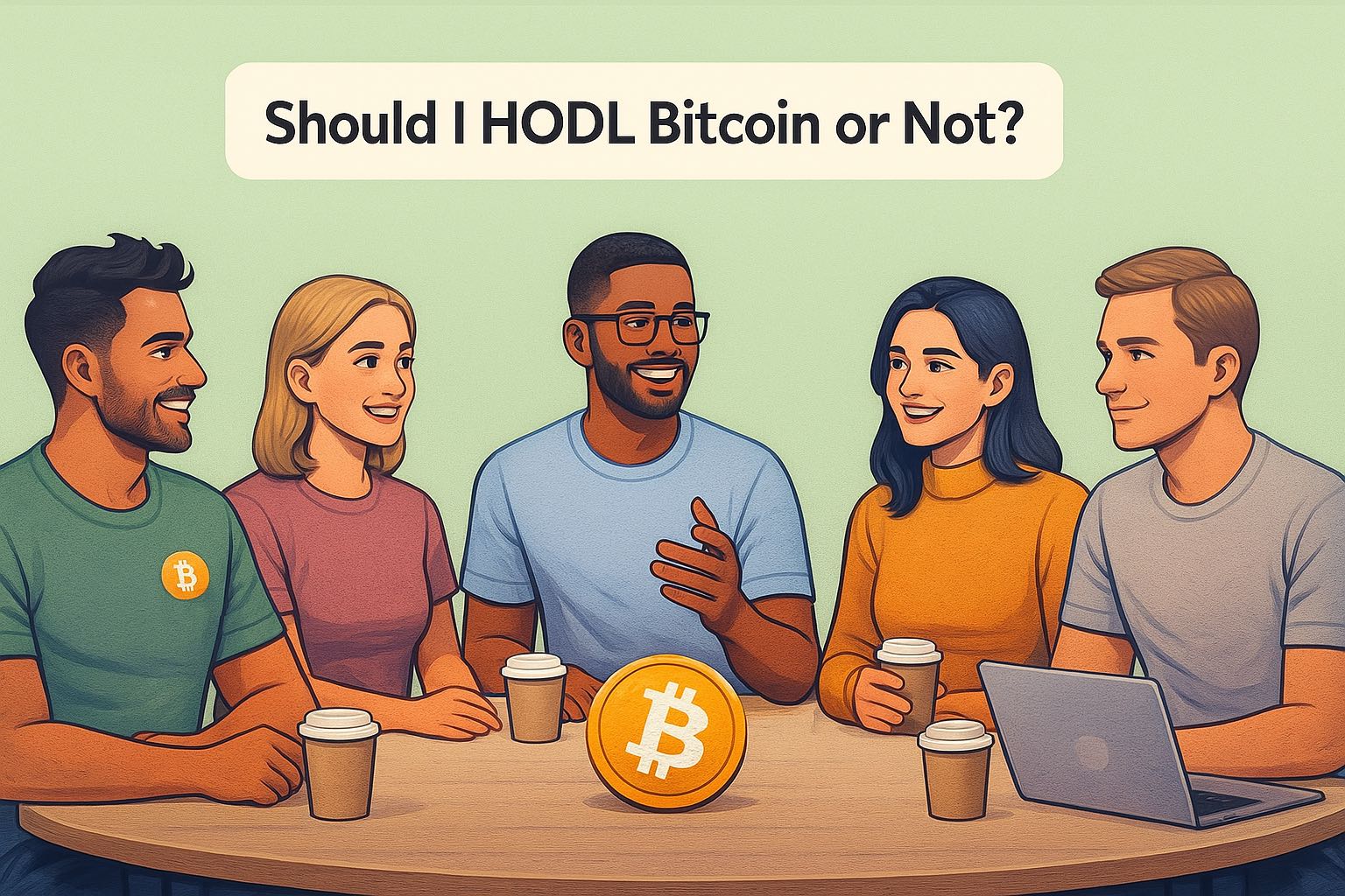 should I HODL Bitcoin or not - a discussion post