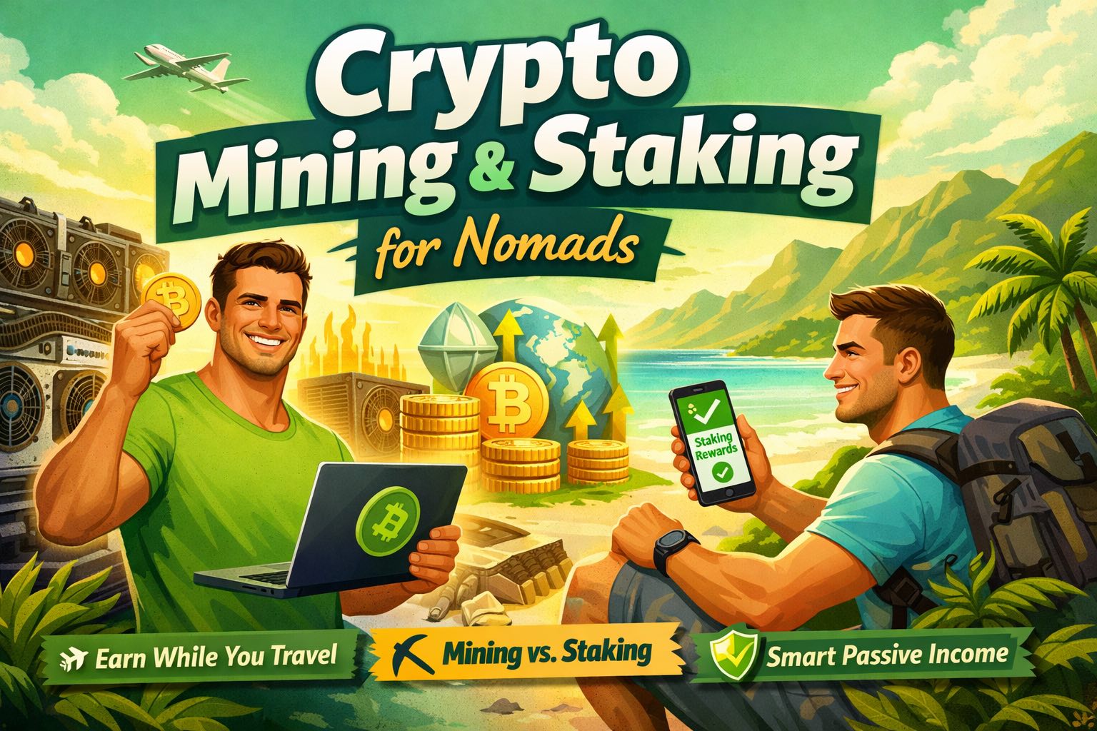 smart passive income crypto - blog guide