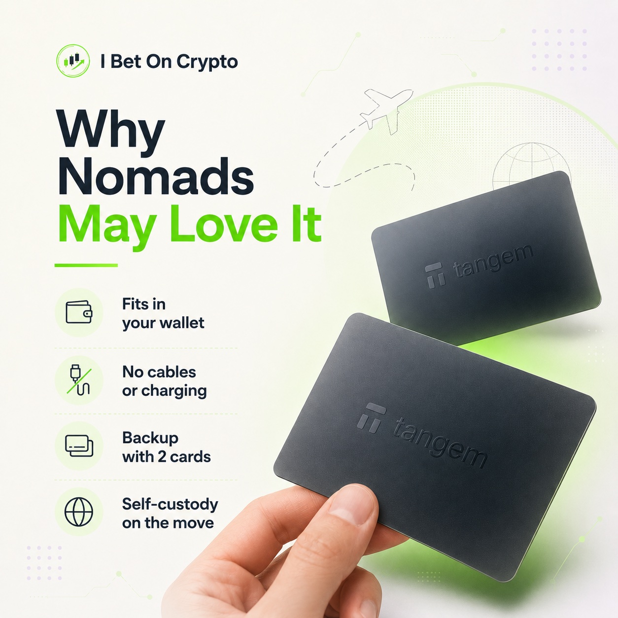 why digital nomads and remote workers would love Tangem hardware wallet?
