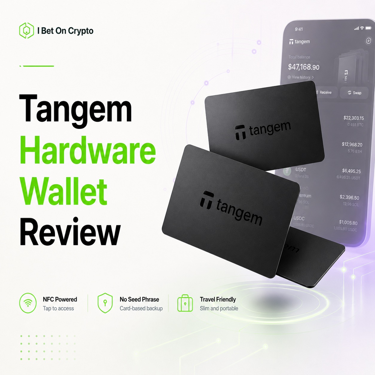Tangem hardware wallet review and comparison