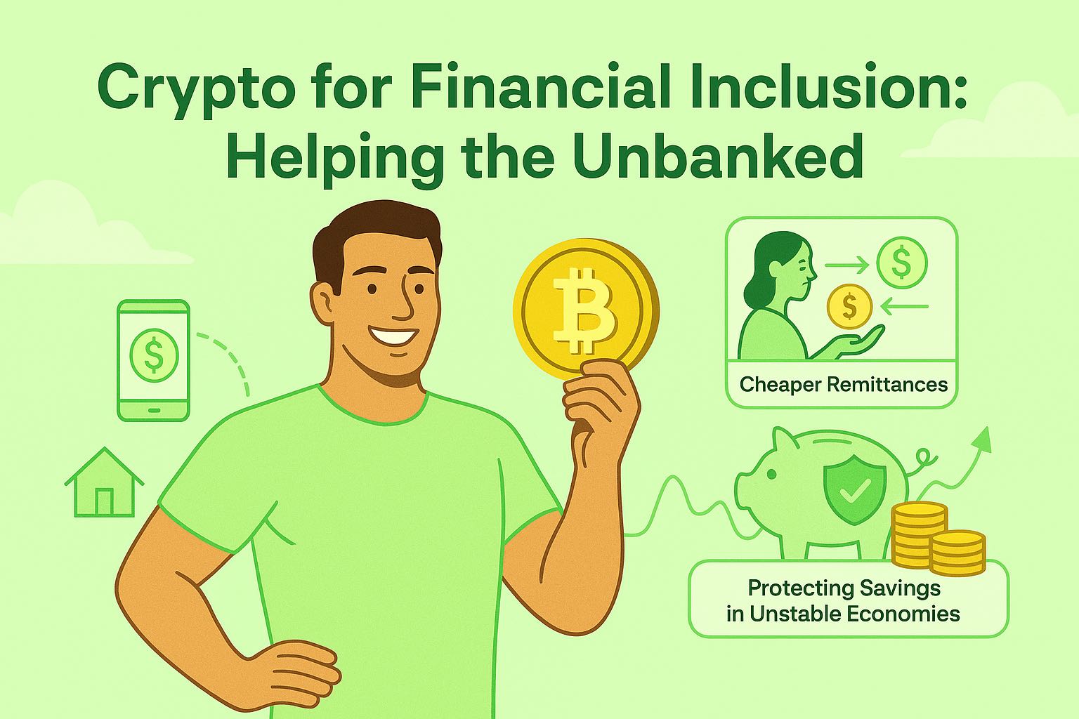 use crypto for financial inclusion